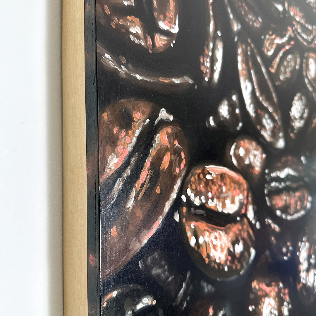 "Coffee Beans" 30x30" Painting