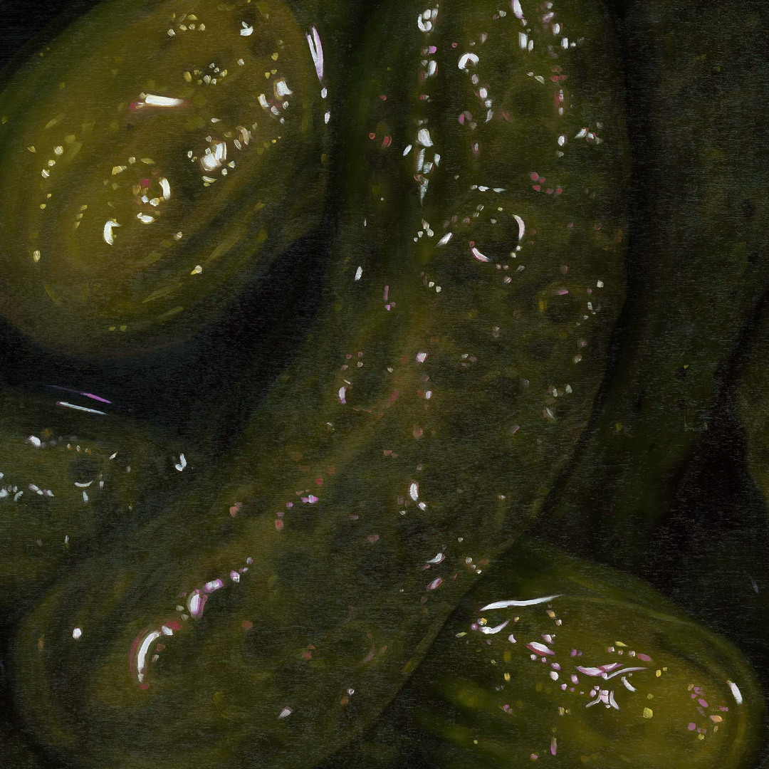 "Pickles" 40x40" Painting