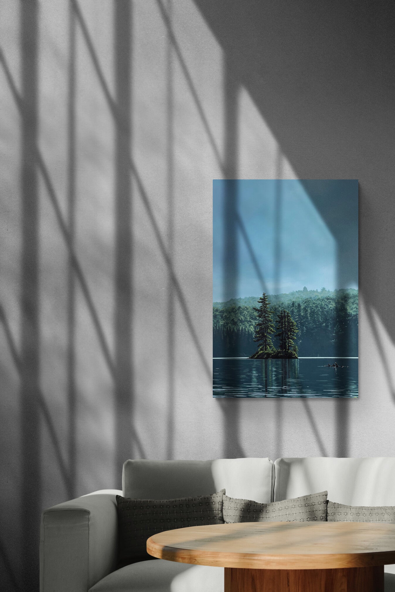 The original painting “Tranquility" by Hannah Kilby from Hannah Michelle Studios, displayed as a fine art print.