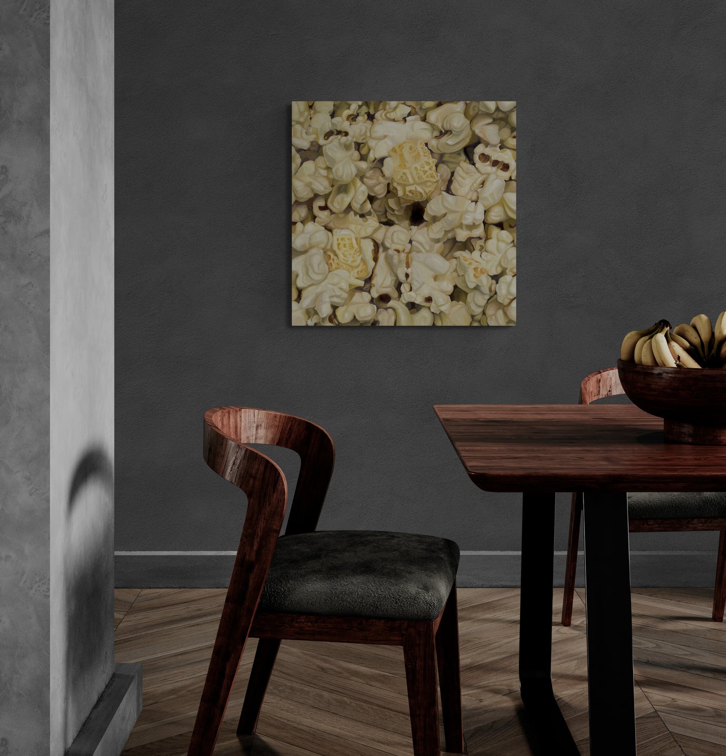 "Popcorn" 30x30" Painting