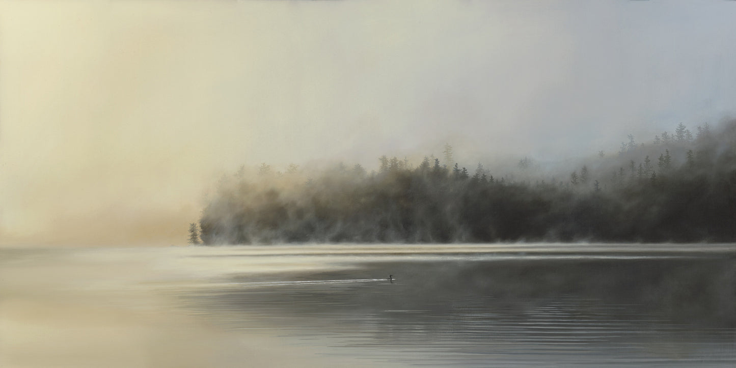 The original painting “Dayspring" by Hannah Kilby from Hannah Michelle Studios.