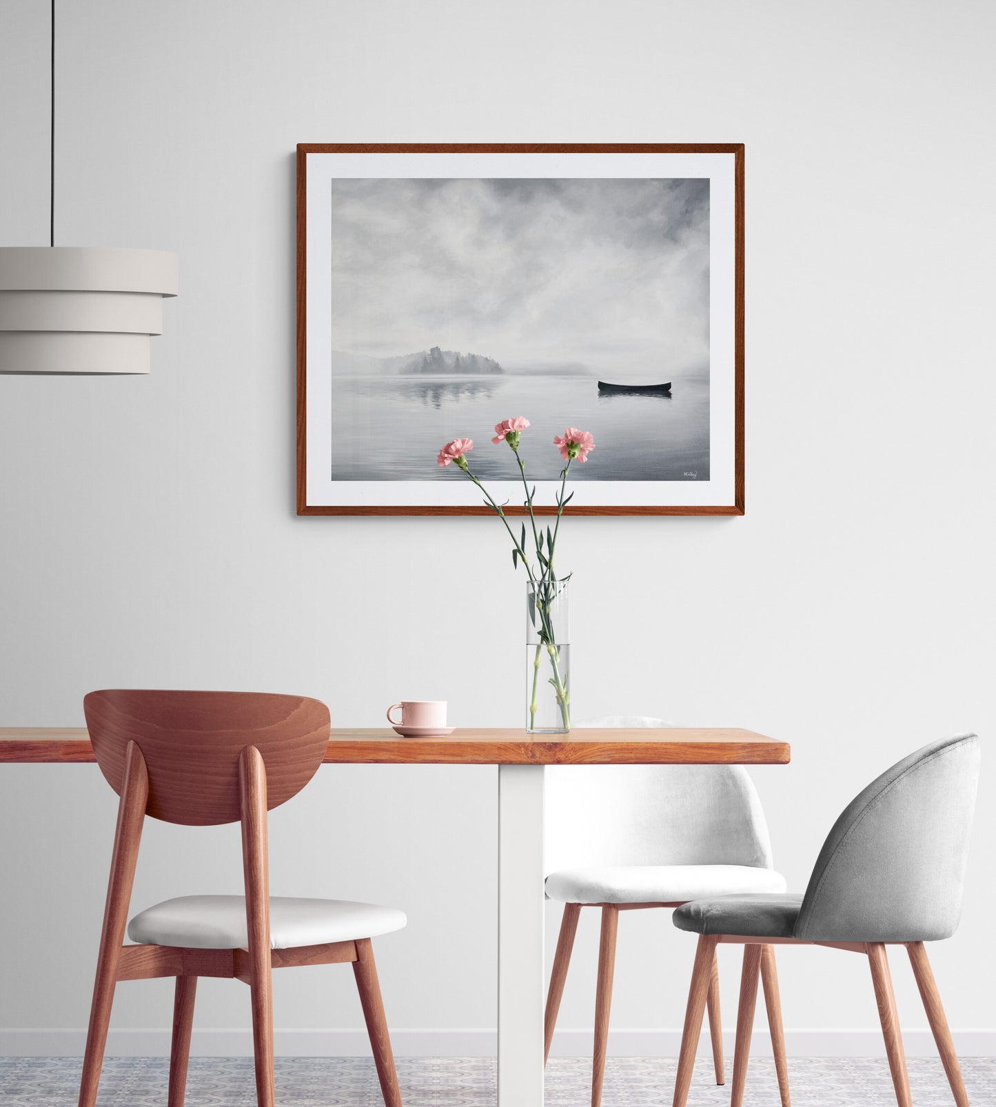 The original painting “Ethereal" by Hannah Kilby from Hannah Michelle Studios, displayed as a fine art print.