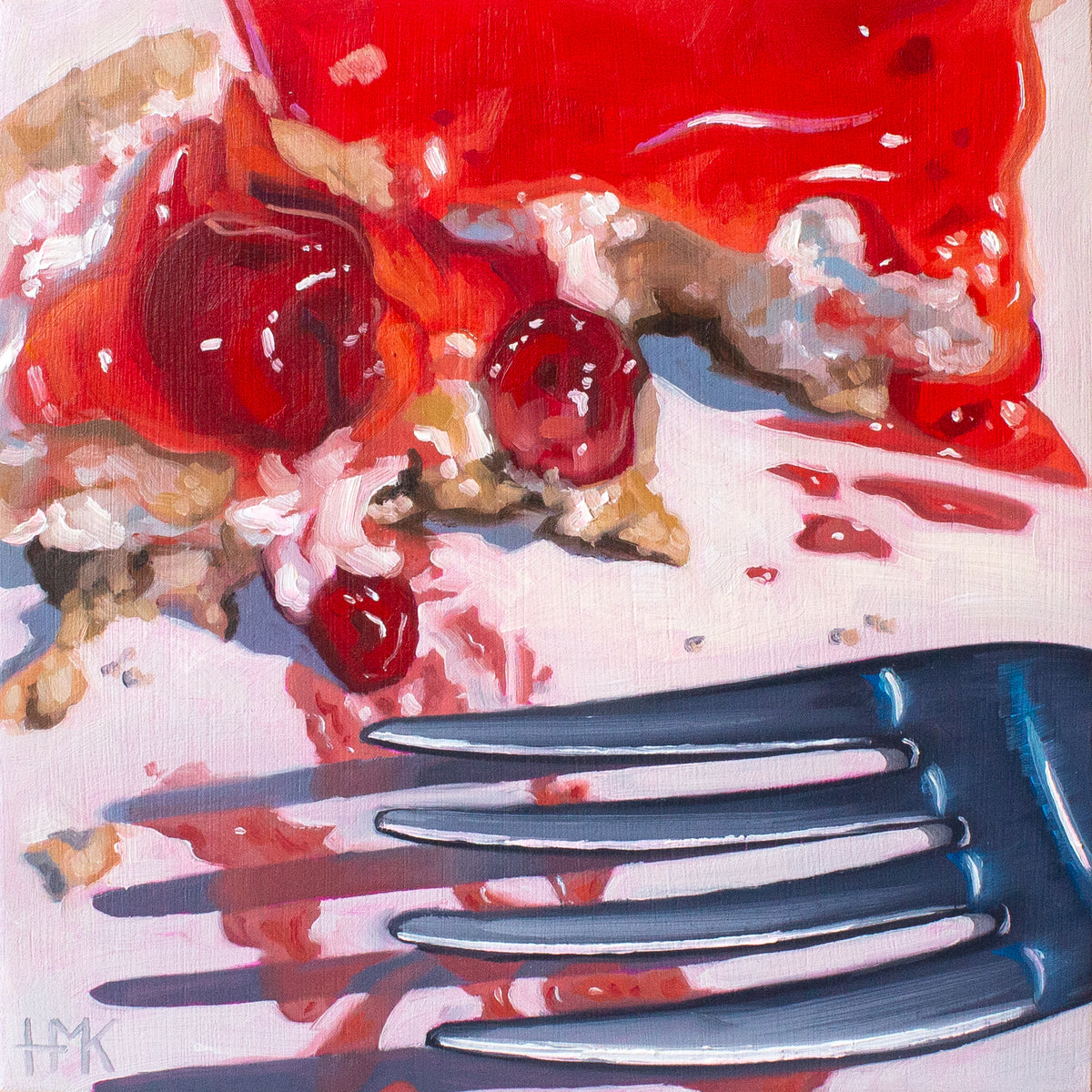 "Cherry Cheesecake" Giclée