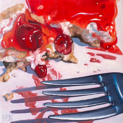 "Cherry Cheesecake" Giclée