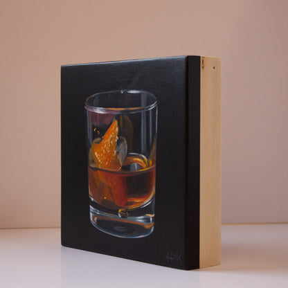 "She's Old Fashioned" 6x6" Painting