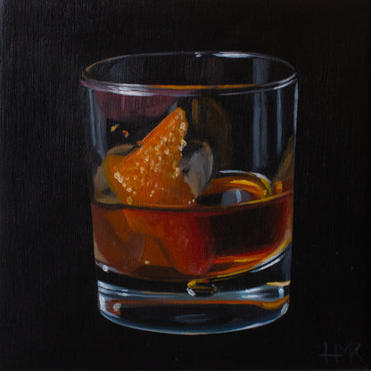 "She's Old Fashioned" 6x6" Painting