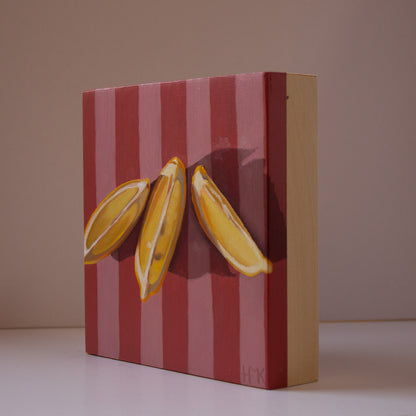 "Summer Lemons" 6x6" Painting