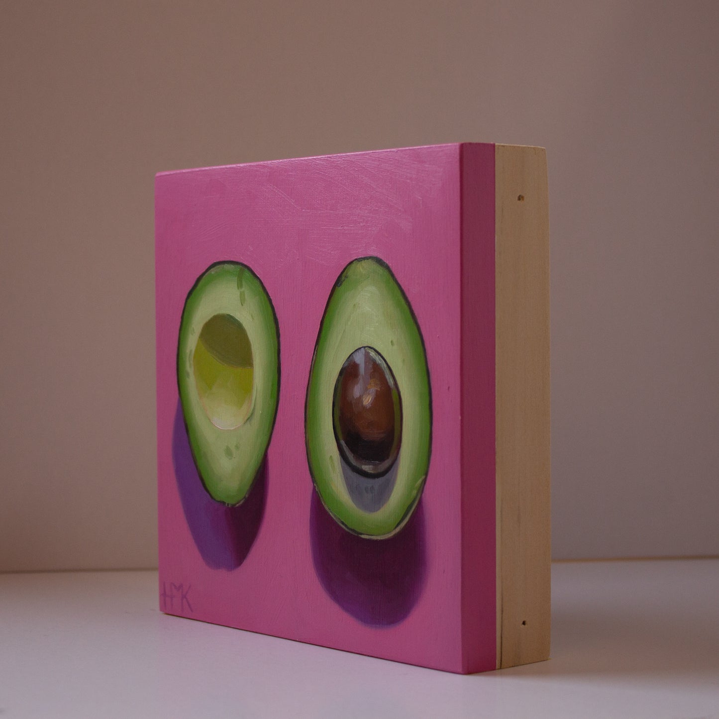 "Two Halves Make A Whole" 6x6" Painting
