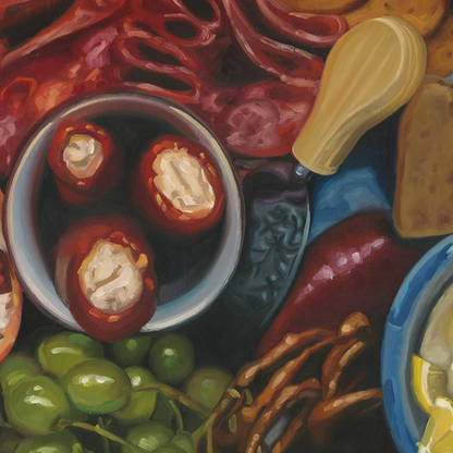 "Grazer's Delight" 30x30" Painting