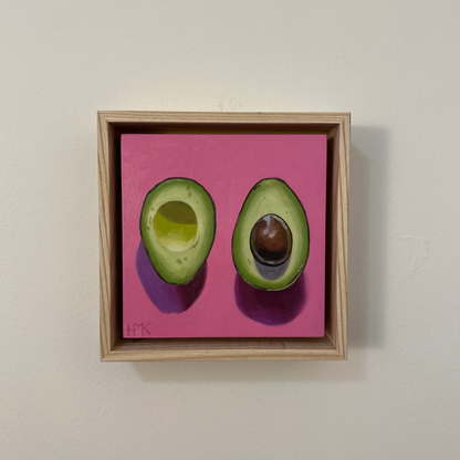 "Two Halves Make A Whole" 6x6" Painting