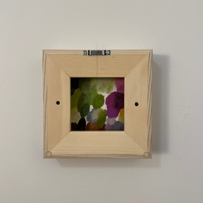 "Two Halves Make A Whole" 6x6" Painting