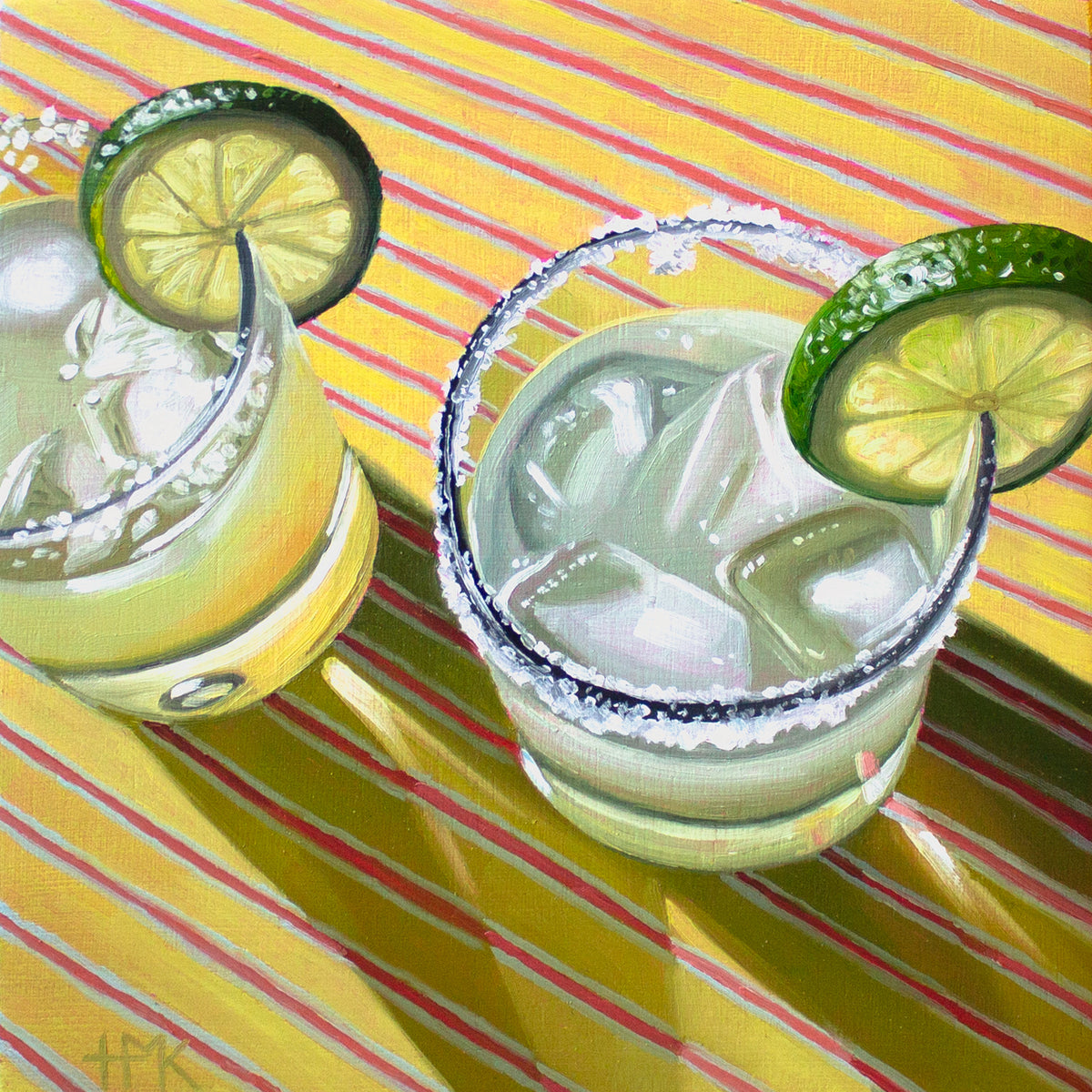 "Lime Margaritas" Giclée