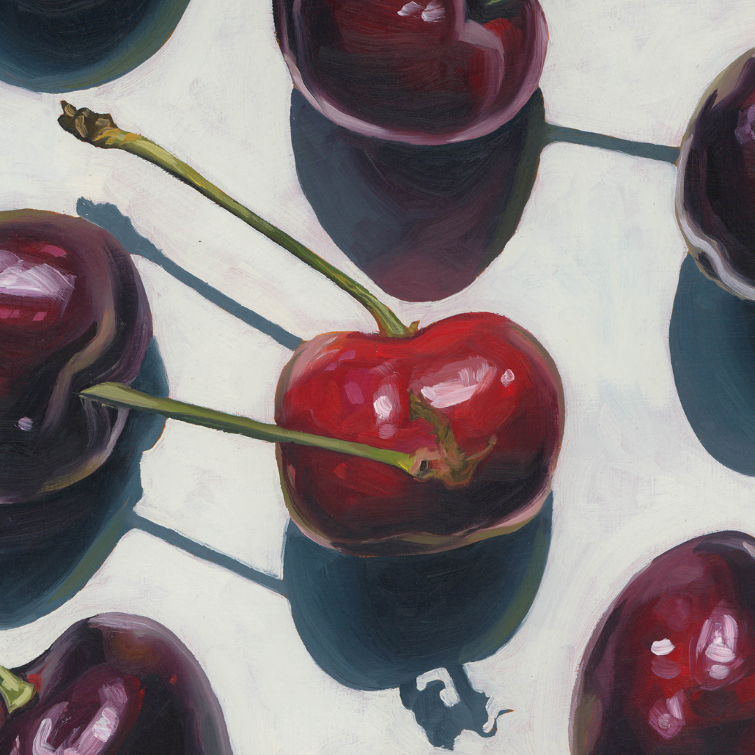 "Uneaten Gems" 30x30" Painting