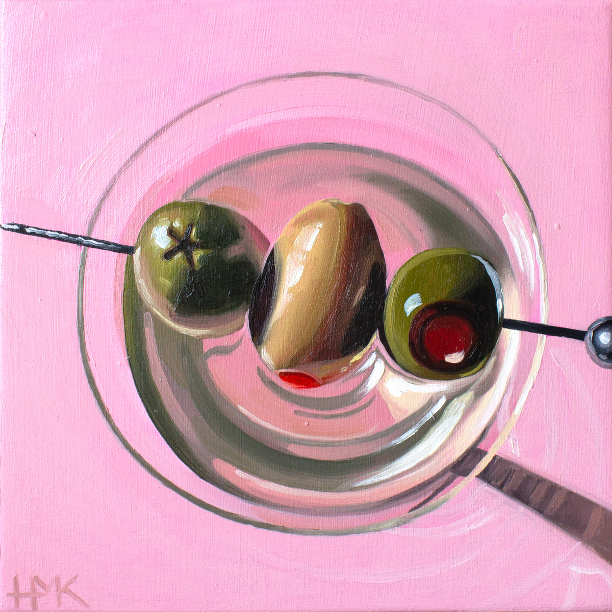 "Dirty Martini" Giclée