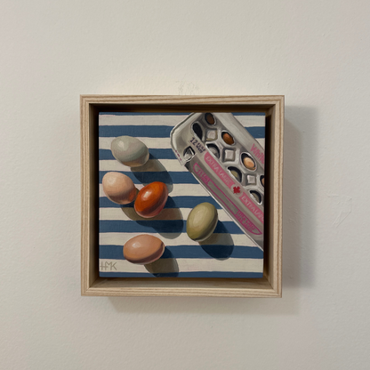 "Farm Fresh" 6x6" Painting