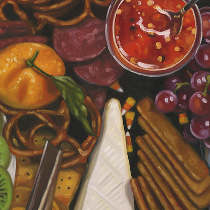 "Grazer's Delight" 30x30" Painting