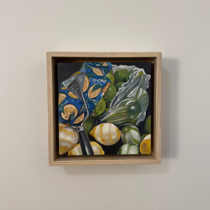 "Zested" 6x6" Painting
