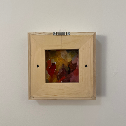 "Girl Dinner" 6x6" Painting