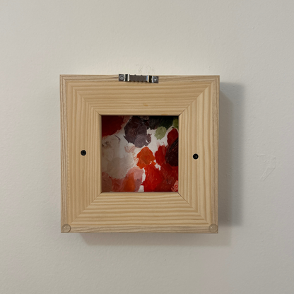 "Sweet Pepper & Stripes" 6x6" Painting