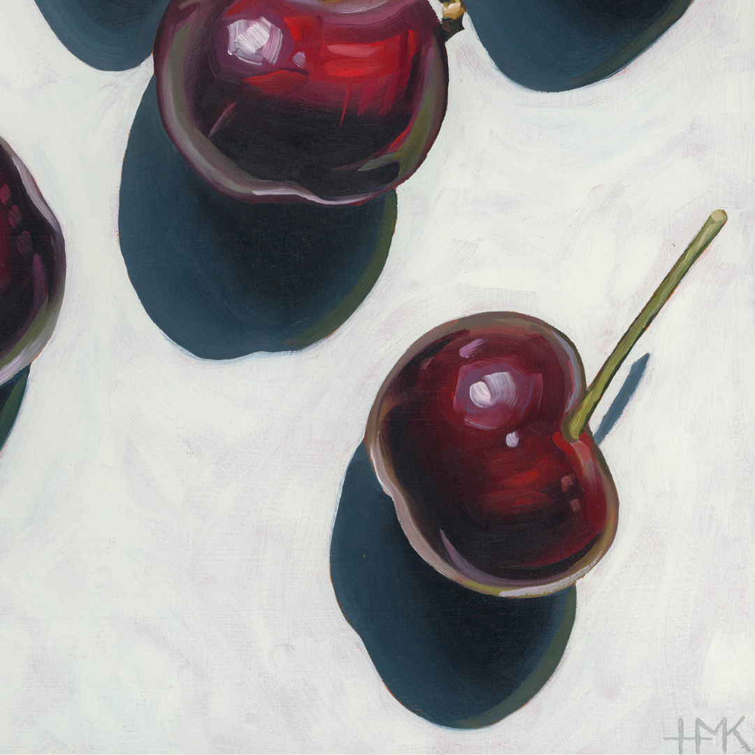 "Uneaten Gems" 30x30" Painting