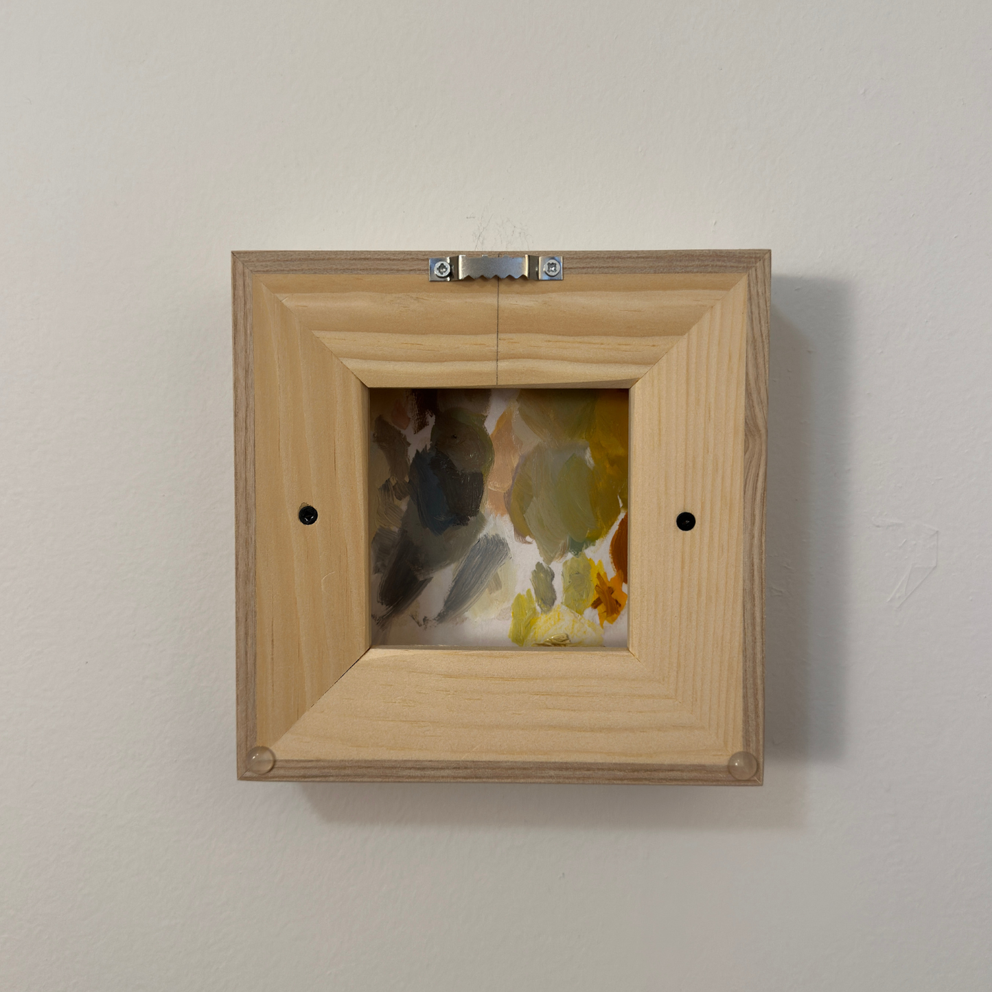 "Dumpling Aftermath" 6x6" Painting