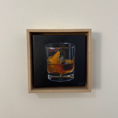 "She's Old Fashioned" 6x6" Painting