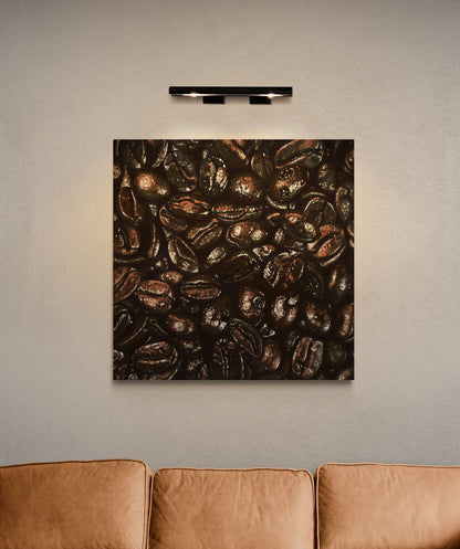 "Coffee Beans" 30x30" Painting