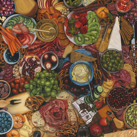 "Grazer's Delight" 30x30" Painting