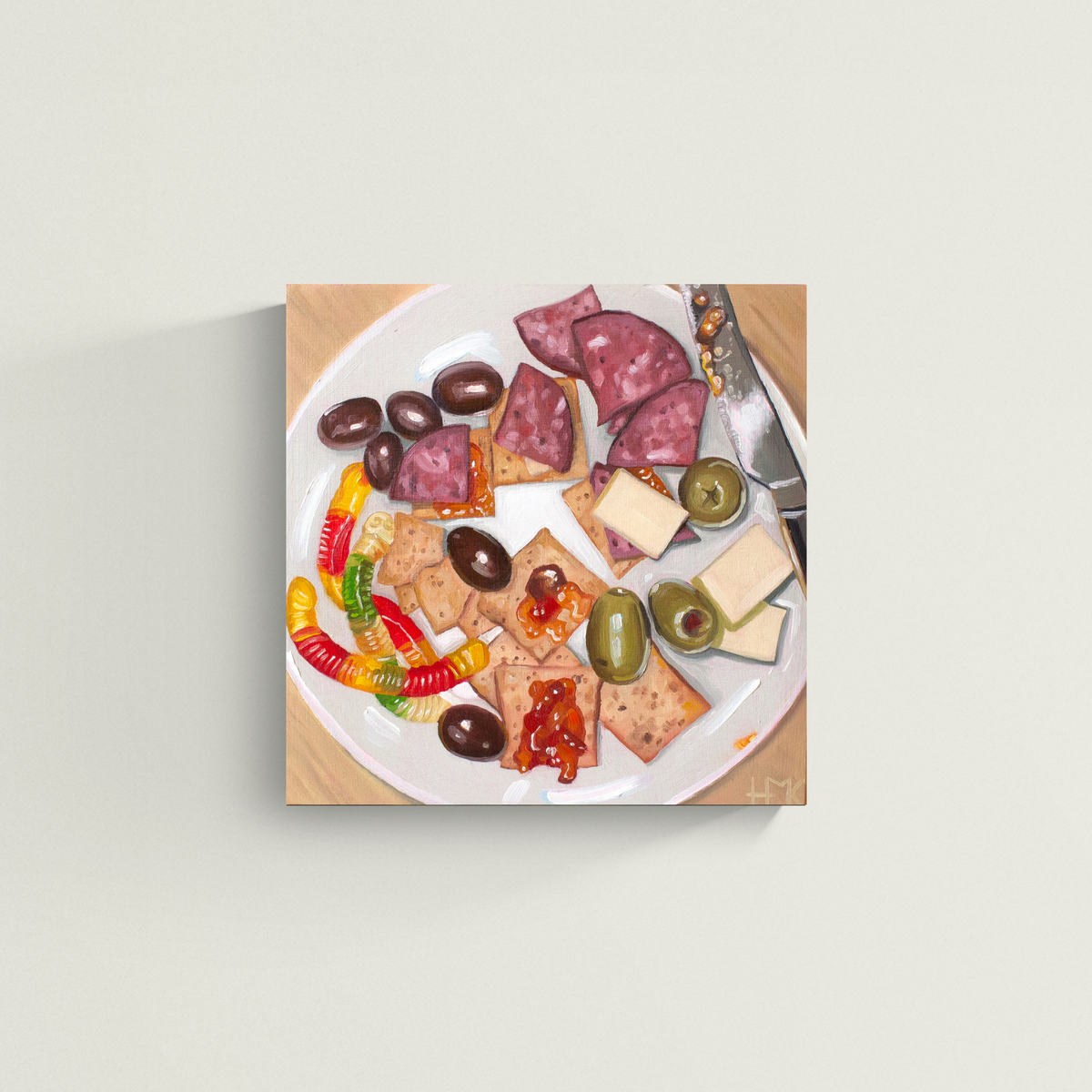 "Girl Dinner" Giclée