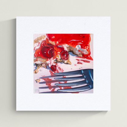 "Cherry Cheesecake" Giclée