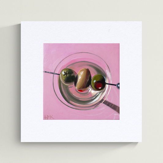 "Dirty Martini" Giclée