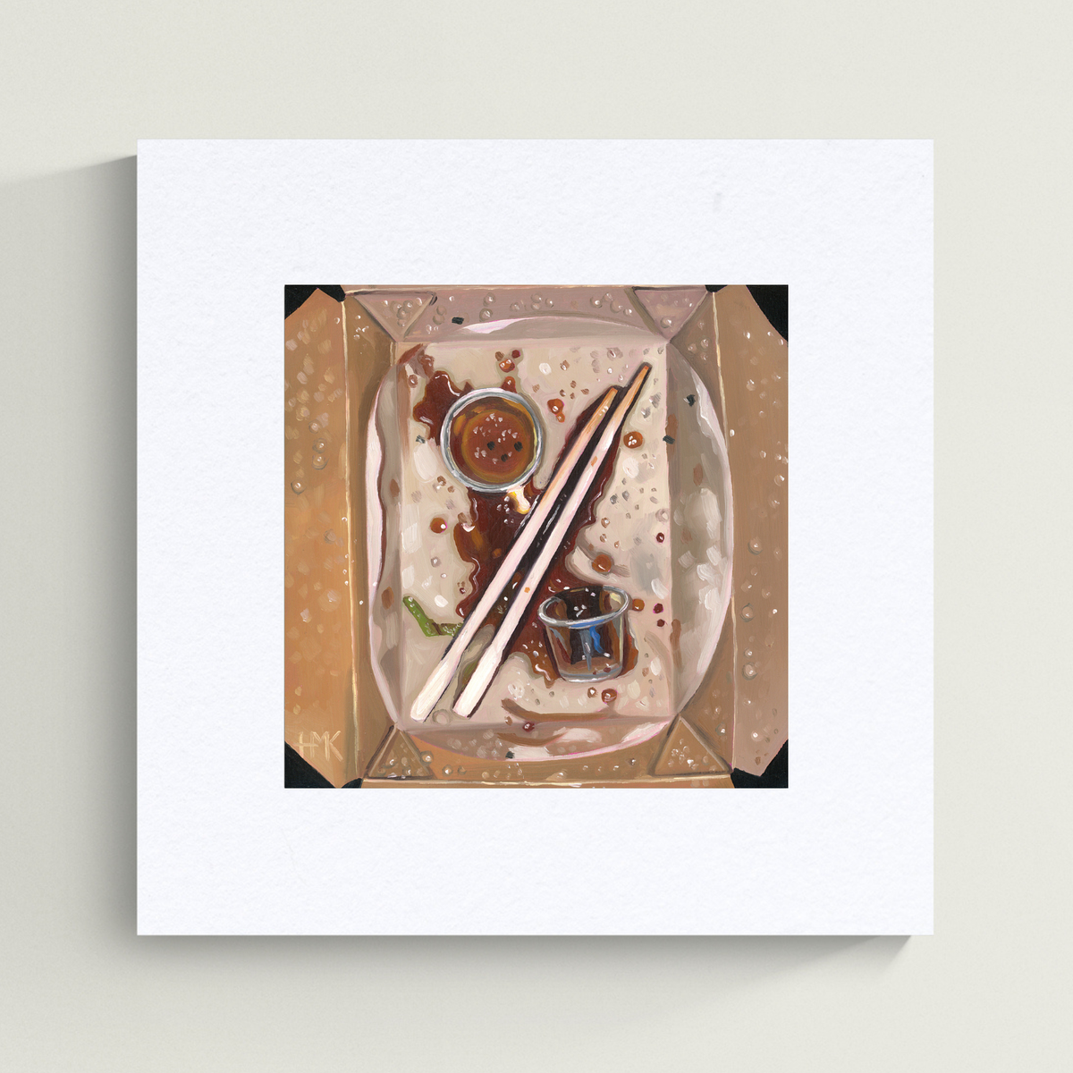 "Dumpling Aftermath" Giclée