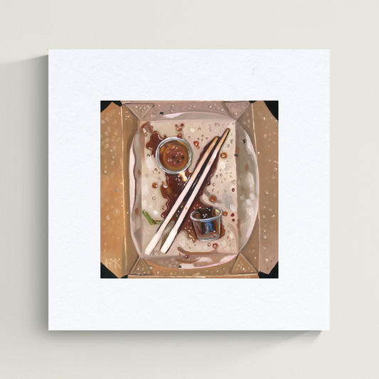 "Dumpling Aftermath" Giclée