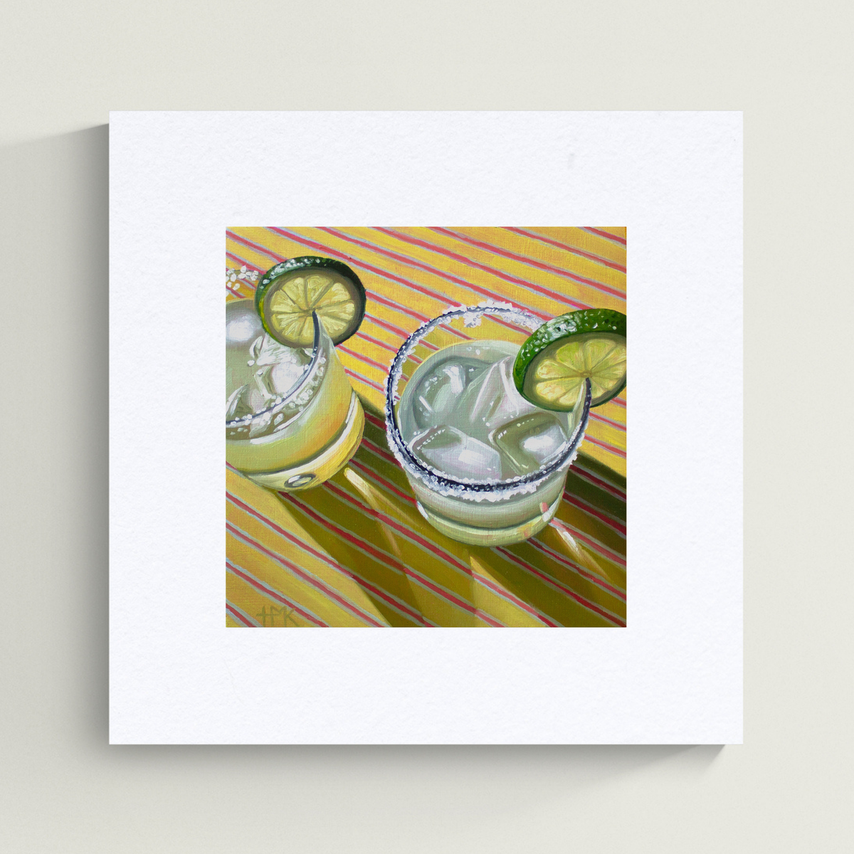 "Lime Margaritas" Giclée