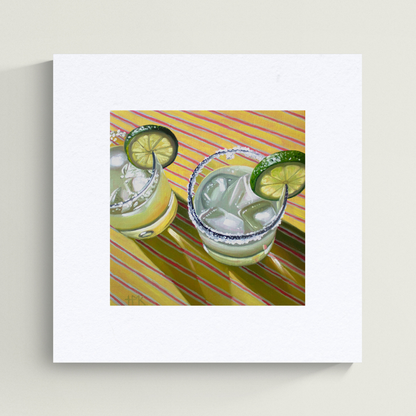 "Lime Margaritas" Giclée