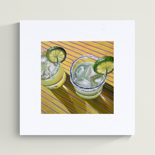 "Lime Margaritas" Giclée