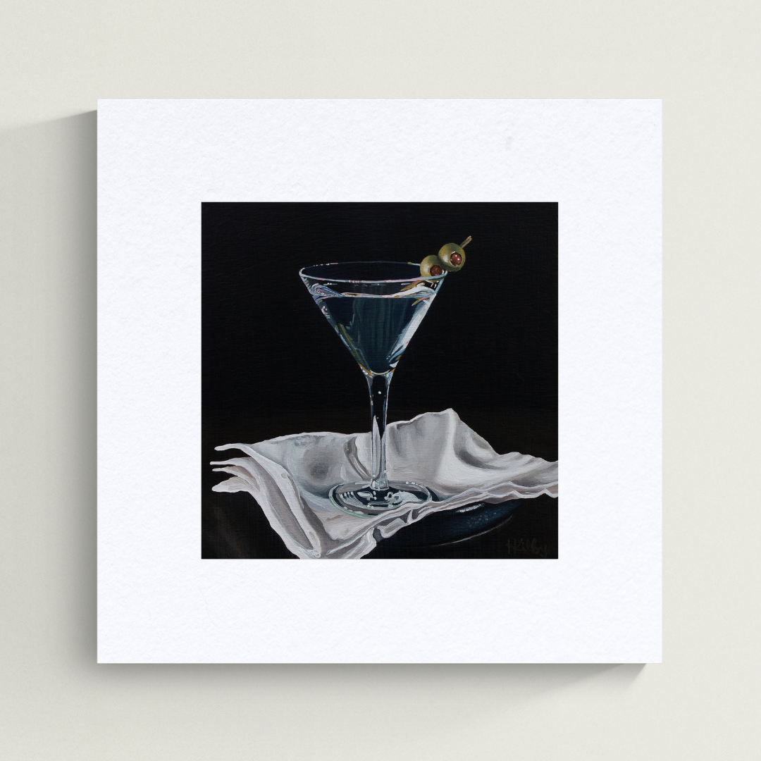 "Martini" Giclée