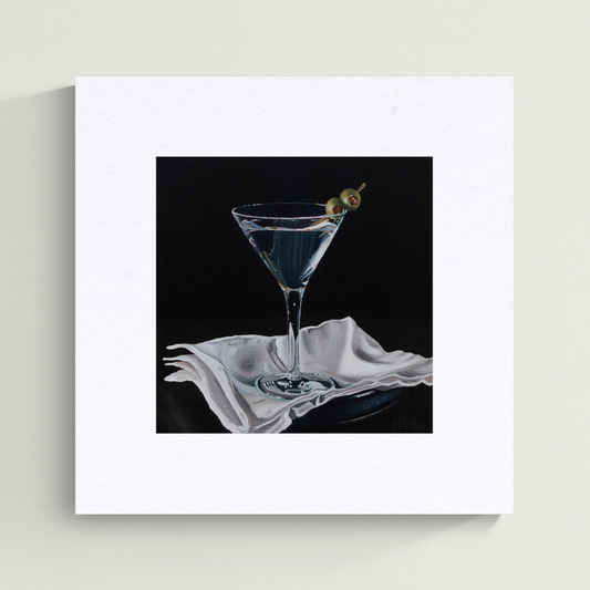 "Martini" Giclée