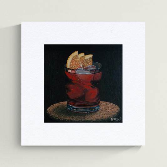 "Negroni" Giclée