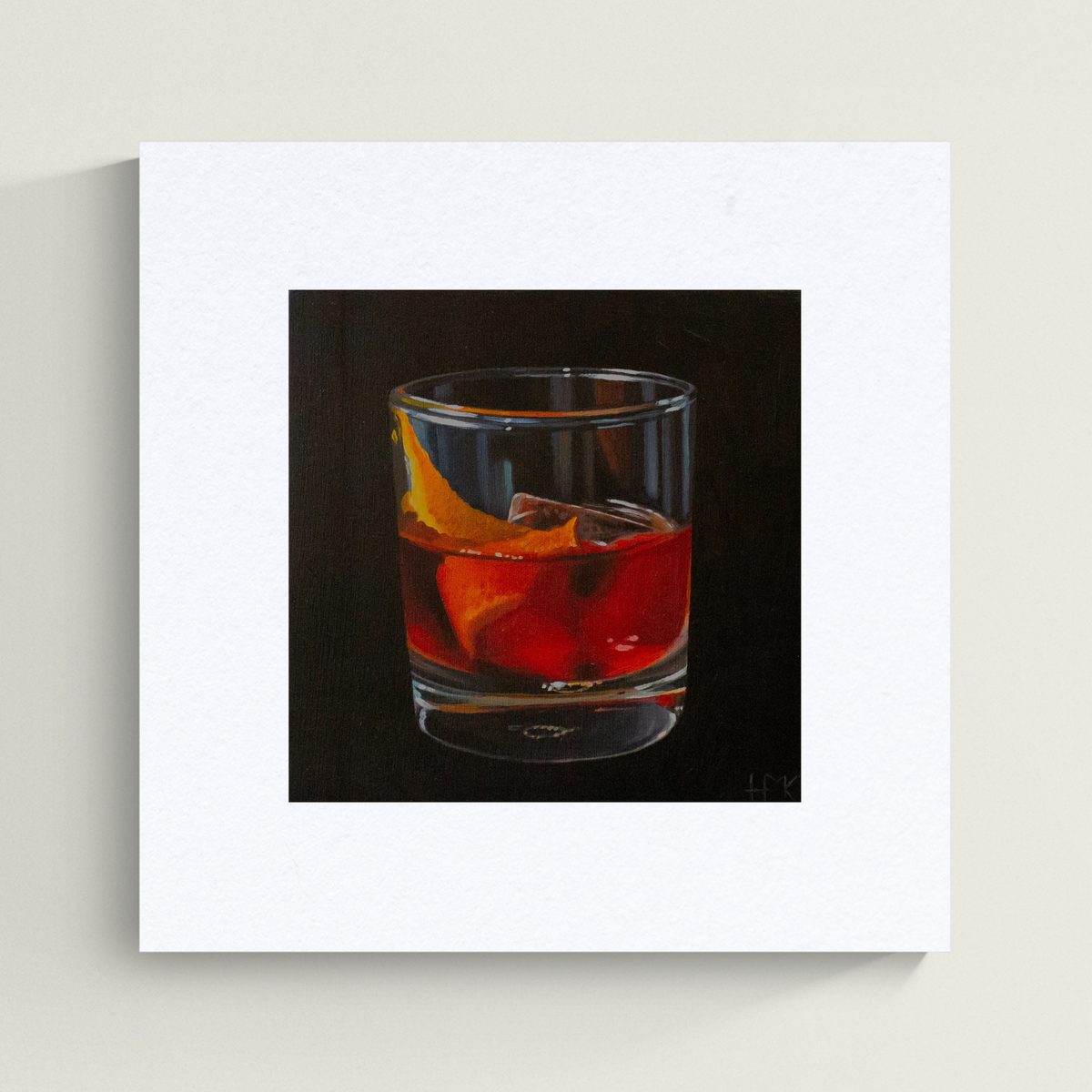 "Negroni 2" Giclée
