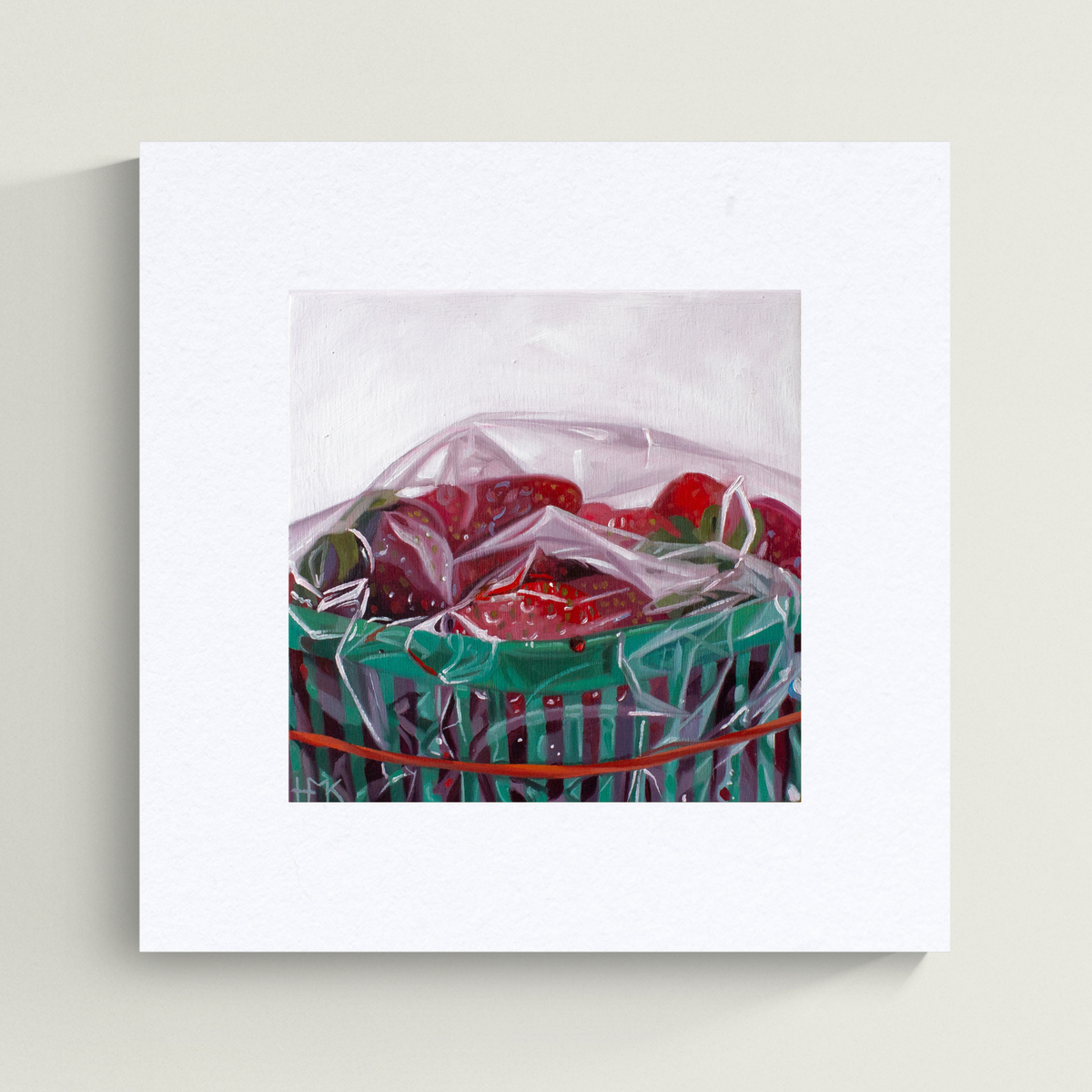 "Ontario Strawberries" Giclée
