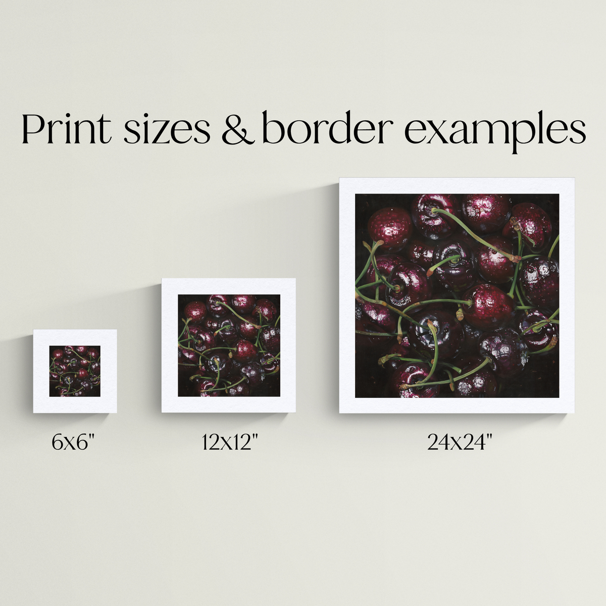 "Cherries" Giclée