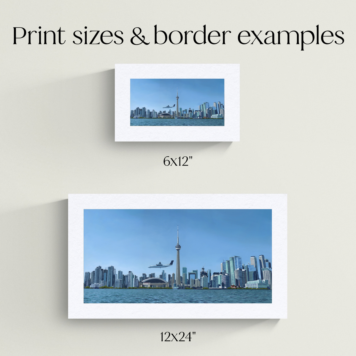 "Descent Into Toronto" Giclée