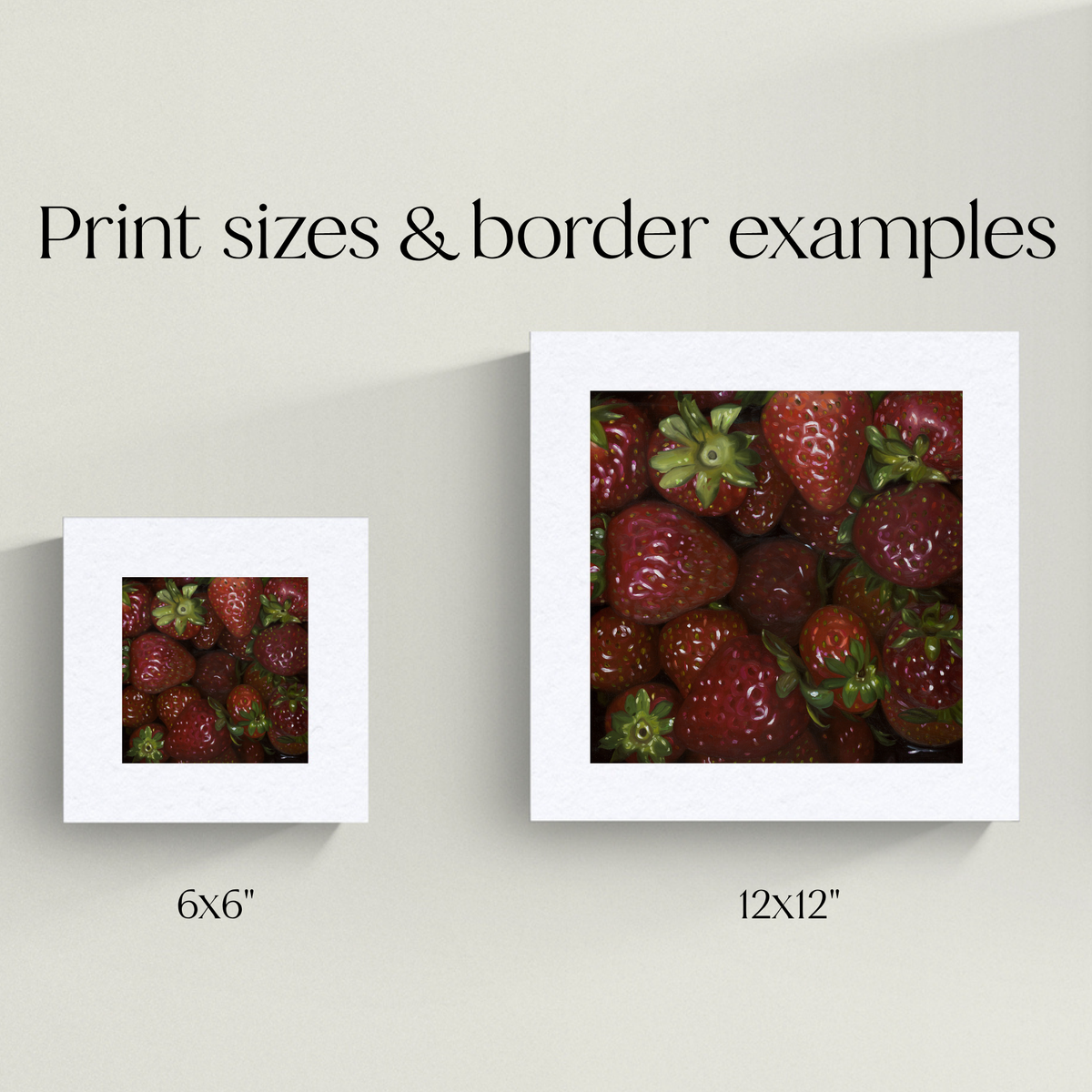 "Strawberries" Giclée