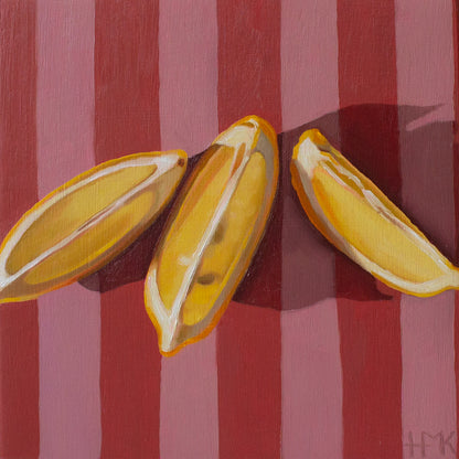 "Summer Lemons" 6x6" Painting