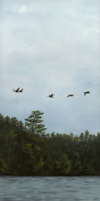 "Quintet" 12x24" Painting