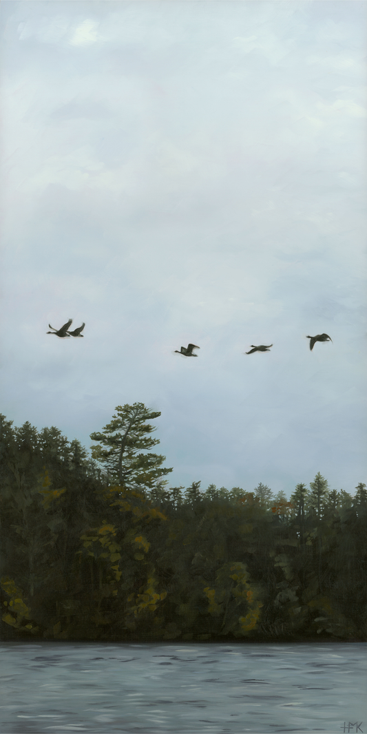 "Quintet" 12x24" Painting
