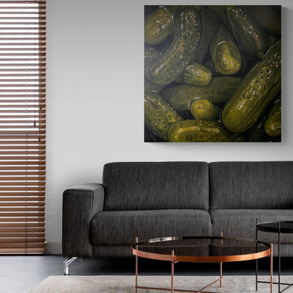 "Pickles" 40x40" Painting