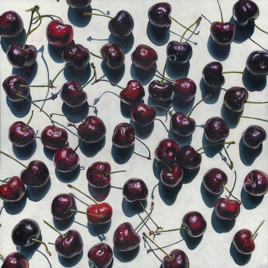 "Uneaten Gems" 30x30" Painting