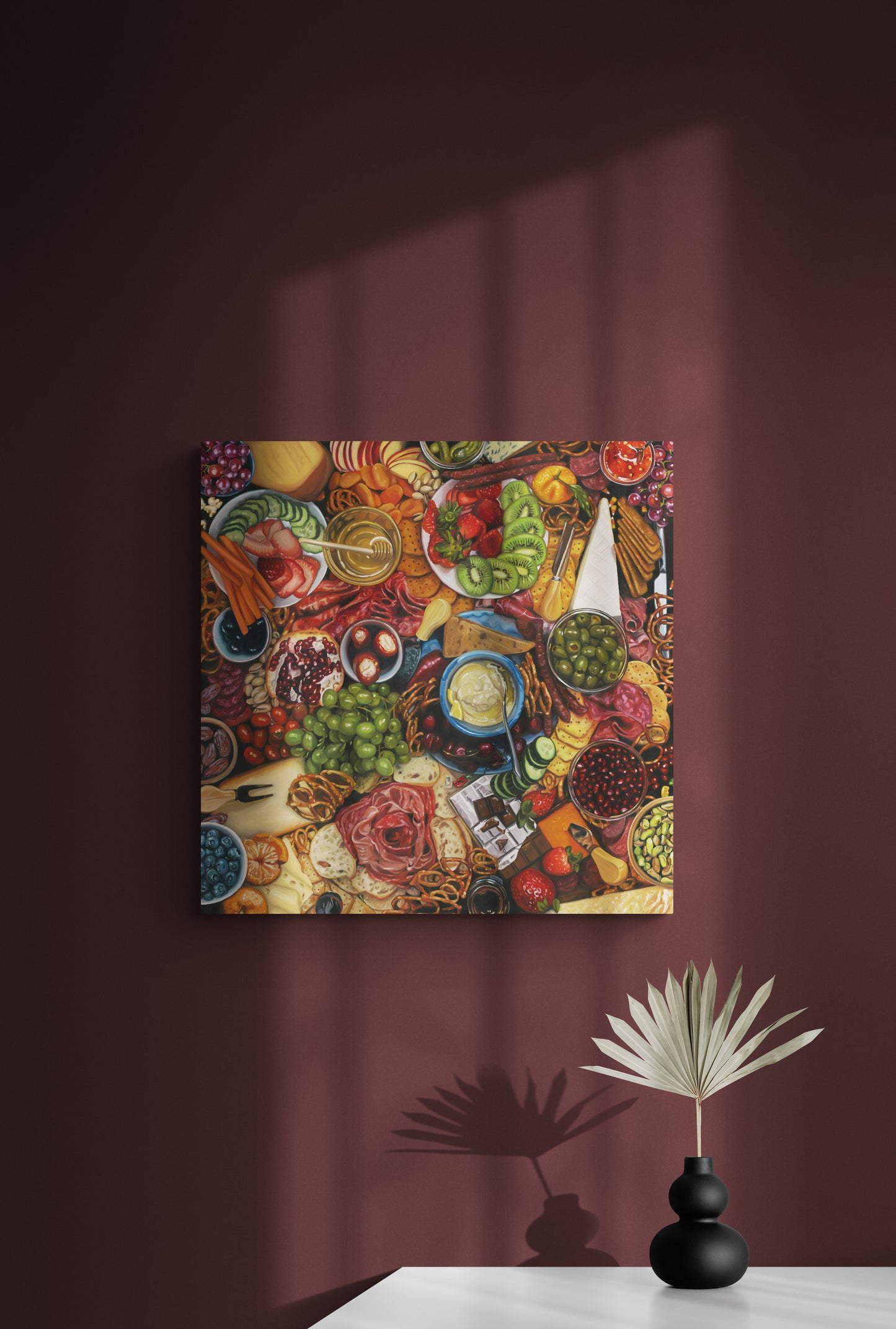 "Grazer's Delight" 30x30" Painting